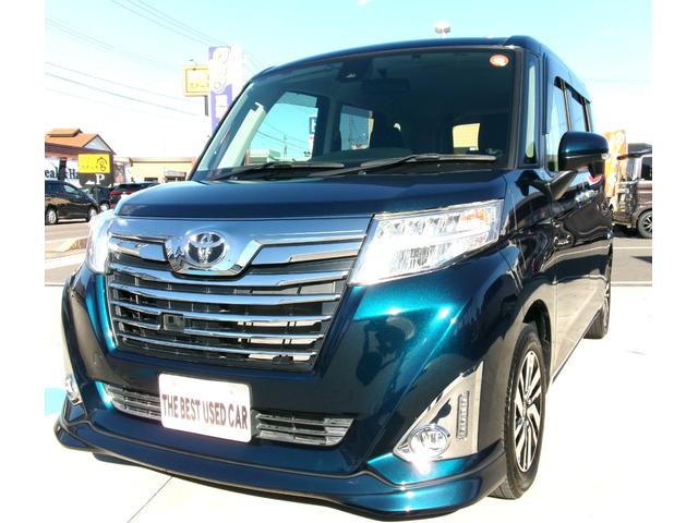 ルーミー カスタムＧ　Ｓ　４ＷＤ　ＥＴＣ　バックカメラ　ナビ　ＴＶ　両側電動スライドドア　オートクルーズコントロール　衝突被害軽減システム　アルミホイール　ＬＥＤヘッドランプ　スマートキー　アイドリングストップ　電動格納ミラー（2枚目）