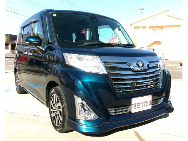 ルーミー カスタムＧ　Ｓ　４ＷＤ　ＥＴＣ　バックカメラ　ナビ　ＴＶ　両側電動スライドドア　オートクルーズコントロール　衝突被害軽減システム　アルミホイール　ＬＥＤヘッドランプ　スマートキー　アイドリングストップ　電動格納ミラー（4枚目）