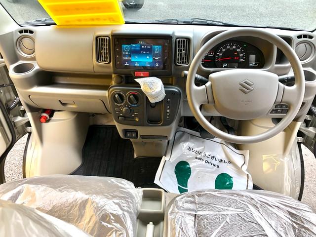 エブリイ ジョインターボ　パートタイム４ＷＤ　ハイルーフ　ターボ　バックモニター　ディスプレイオーディオ　オートライト　シートヒーター　パワーウィンドウ　横滑り防止装置　アイドリングストップ　クリアランスソナー（7枚目）