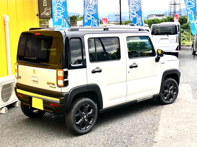 ハスラー タフワイルド 届出済未使用車 衝突被害軽減ブレーキ タフワイルド アダプティブクルーズコントロール ACC シートヒーター レーンアシスト クリアランスソナー スマートキー LEDヘッドライト 純正フォグランプ(3枚目)