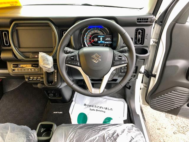 ハスラー タフワイルド 届出済未使用車 衝突被害軽減ブレーキ タフワイルド アダプティブクルーズコントロール ACC シートヒーター レーンアシスト クリアランスソナー スマートキー LEDヘッドライト 純正フォグランプ(6枚目)