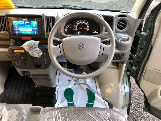 エブリイ Ｊリミテッド　Ｊリミテッド　リフトアップ　カスタム　ＰＬＵＳＬＩＮＥ　プラスライン　４ＷＤ　１４インチアルミホイール　純正ディスプレイオーディオ　バックカメラ　両側電動スライドドア　ターボ　Ｂｌｕｅｔｏｏｔｈ（7枚目）