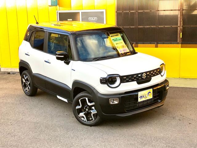 クロスビー ハイブリッドMZ ハイブリッド MZ 全方位モニター 純正9インチナビ 電動パーキング シートヒーター アダプティブクルーズコントロール スズキコネクト ステアリングヒーター セーフティサポート(2枚目)