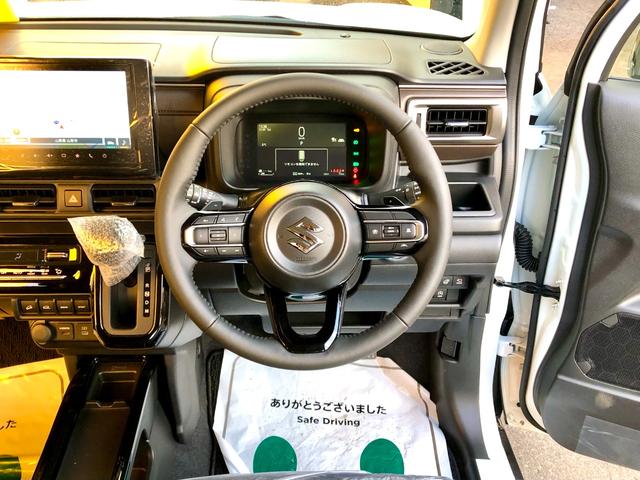 クロスビー ハイブリッドMZ ハイブリッド MZ 全方位モニター 純正9インチナビ 電動パーキング シートヒーター アダプティブクルーズコントロール スズキコネクト ステアリングヒーター セーフティサポート(7枚目)