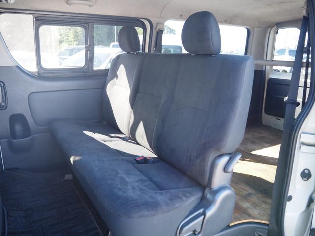 ハイエースバン ロングスーパーGL タイミングチェーンエンジン 車検整備付き 1年保証 軽油 バックカメラ ETCキーレス 電格ミラー 2800ccディーゼルターボ(18枚目)