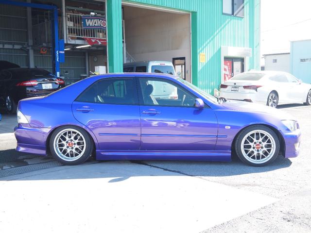 アルテッツァ RS200 Zエディション 車検R9年2月 タイミングベルト101906km時交換済 6MT 柿本マフラー クスコタワーバー ORCシングルクラッチ フジツボエキマニ BBS17インチAW ETC(3枚目)