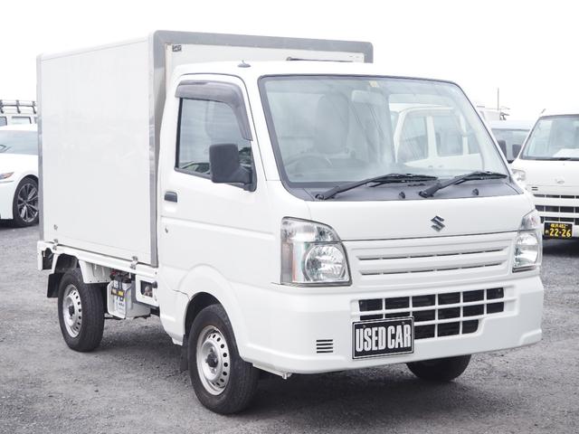 キャリイトラック 冷蔵冷凍車 車検整備付き 5MT 2WAYスタンバイ機能付き 外部電源用スタンバイケーブル 冷凍機-5度確認 マイナス5度〜プラス20度設定(3枚目)
