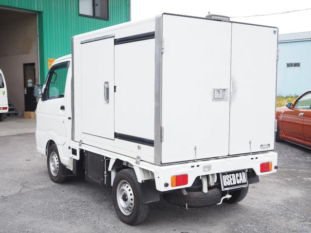 キャリイトラック 冷蔵冷凍車 車検整備付き 5MT 2WAYスタンバイ機能付き 外部電源用スタンバイケーブル 冷凍機-5度確認 マイナス5度〜プラス20度設定(7枚目)