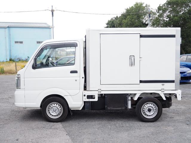 キャリイトラック 冷蔵冷凍車 車検整備付き 5MT 2WAYスタンバイ機能付き 外部電源用スタンバイケーブル 冷凍機-5度確認 マイナス5度〜プラス20度設定(8枚目)