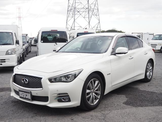 スカイライン 350GT ハイブリッド 車検整備付き 1年保証 クルコン ETC スマートキー×2(9枚目)