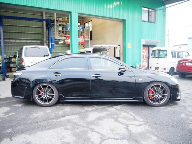 マークＸ ２５０Ｇ　Ｓパッケージ　Ｇ’ｓ　車検Ｒ８年７月　１年保証　Ｇ’ｓ１９インチＡＷ　ローダウン　ナビ　バックカメラ　フルセグＴＶ　Ｂｌｕｅｔｏｏｔｈ　クルコン（3枚目）