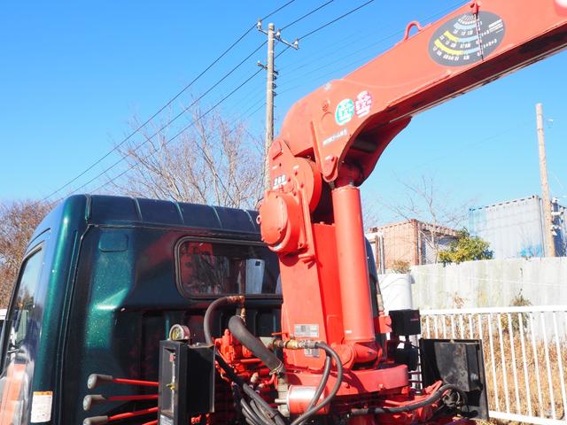 キャンター 　車検整備付　クレーン付き積載車　積載量２３００ｋｇ　車両総重量７１２５ｋｇ　準中型免許可能　ラジコン有ＵＲＵ２６３　６ＭＴ　ディーゼル（20枚目）