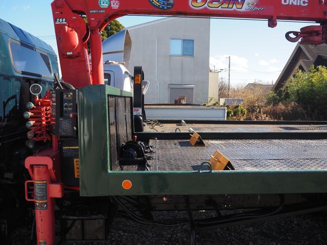 キャンター 　車検整備付　クレーン付き積載車　積載量２３００ｋｇ　車両総重量７１２５ｋｇ　準中型免許可能　ラジコン有ＵＲＵ２６３　６ＭＴ　ディーゼル（44枚目）