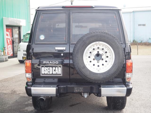 ランドクルーザープラド ＳＸワイド　車検整備付き　ディーゼル　オートマ　４ナンバー登録　サンルーフ（9枚目）
