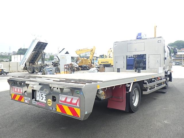 ファイター 　Ｒ２年式　２７０ＰＳ　カスタム仕様増トンセルフタダノクレーン警報仕様（定格荷重指示装置付き）ラジコン付き走行時ブーム前方格納（4枚目）