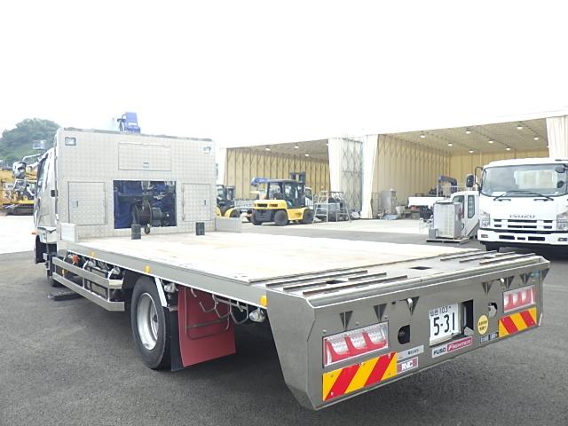 ファイター 　Ｒ２年式　２７０ＰＳ　カスタム仕様増トンセルフタダノクレーン警報仕様（定格荷重指示装置付き）ラジコン付き走行時ブーム前方格納（6枚目）
