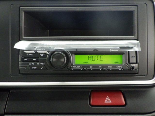 キャンター ロング全低床　シート内装グレードアップバンパーメッキミラーカバーメッキ両ミラー電動格納パブコ製アルミブロックＡｄＢｌｕｅ（30枚目）