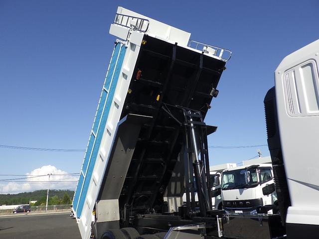 スーパーグレート 　１０ｔＦゲートダンプ新明和　８．５ｔ積載荷台寸　４７６０×２１４０ＭＴ７速　３８０ＰＳ（22枚目）