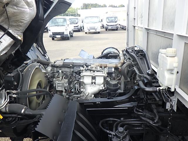 ファイター 　ワイド超ロング　アルミブロック　荷台寸：６２０×２２２×５９ｃｍ検切ナンバー付　４ｔ平　３，２５０ｋｇ積　スタンション　あおり高さ５９ｃｍ（41枚目）