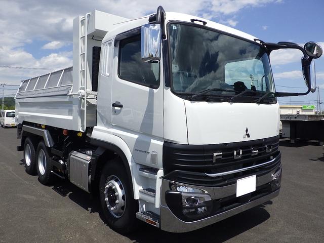 スーパーグレート 　大型Ｌゲートダンプ　８．９ｔ積　極東開発　耐摩耗鋼板　スウェーデン鋼　荷台内寸５１０×２２０×５０ｃｍ　Ｆゲート　１２速ＡＴ（3枚目）