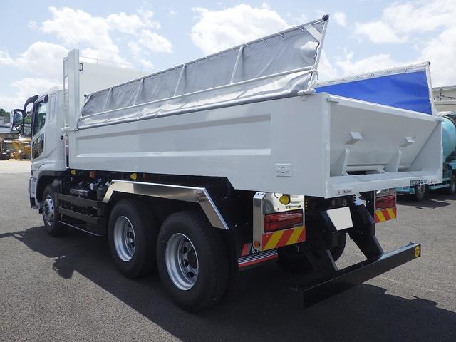 スーパーグレート 　大型Ｌゲートダンプ　８．９ｔ積　極東開発　耐摩耗鋼板　スウェーデン鋼　荷台内寸５１０×２２０×５０ｃｍ　Ｆゲート　１２速ＡＴ（6枚目）