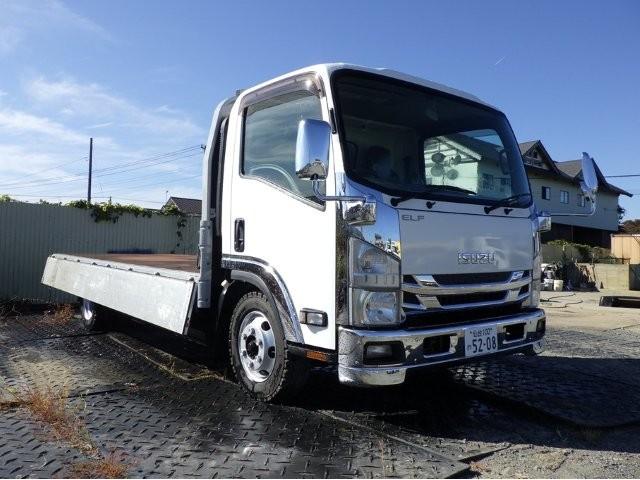 エルフトラック 超ロングフルフラットロー MT6速 荷台内寸:L501×W208×H38cm 荷台地上高:88cm(20枚目)