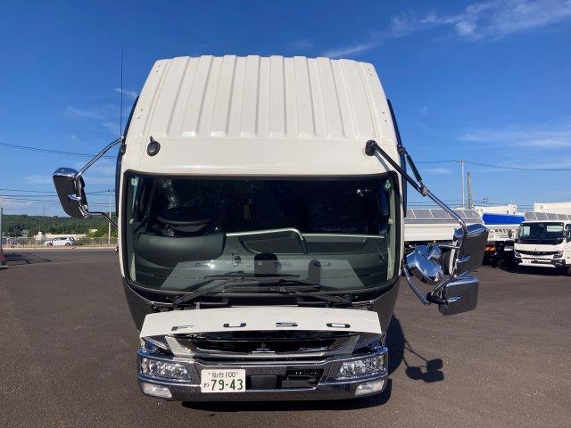 ファイター 　４ｔ脱着式コンテナ車　極東開発工業フックロール　バックモニター　ＥＴＣ　アームロール箱（瑞穂）　ボディ内寸：３６００×１９１０×１１７０ｍｍ８．０立米　メッキフロントバンパーコーナーパネルミラーカバー（59枚目）