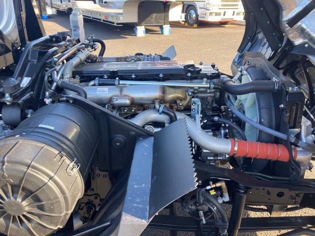 ファイター 　４ｔ脱着式コンテナ車　極東開発工業フックロール　バックモニター　ＥＴＣ　アームロール箱（瑞穂）　ボディ内寸：３６００×１９１０×１１７０ｍｍ８．０立米　メッキフロントバンパーコーナーパネルミラーカバー（61枚目）