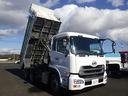 　ＵＤクオン　１０ｔ土砂ダンプ　極東開発工業　９．３ｔ積載　荷台寸Ｌ５１０×Ｗ２２０×Ｈ５０　ＭＴ７速（35枚目）