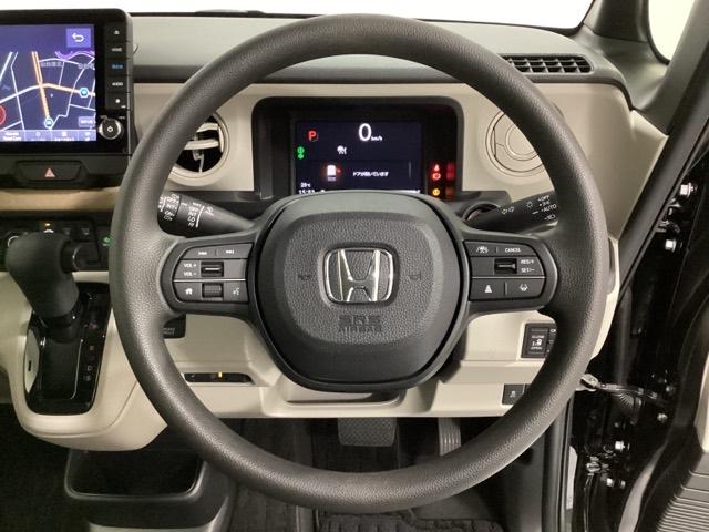 N-BOX ベースグレード 中古スタッドレスタイヤ、純正メモリーナビ、ドライブレコーダー前後装着+ETC付 当社デモカー 衝突軽減システム スマートキ- カーテンエアバック イモビライザー ECOモード 横滑り防止 キーフリー(15枚目)