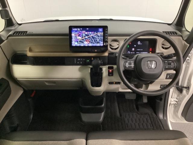 N-BOX ベースグレード 中古スタッドレスタイヤ、純正メモリーナビ、ドライブレコーダー前後装着+ETC付 当社デモカー 衝突軽減システム スマートキ- カーテンエアバック イモビライザー ECOモード 横滑り防止 キーフリー(7枚目)
