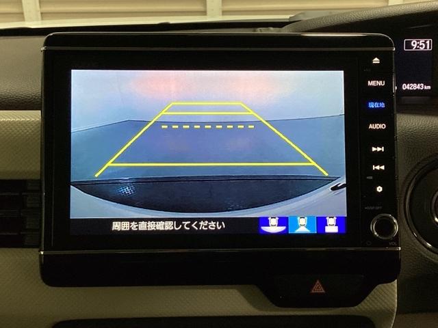 N-BOX G・Lホンダセンシング ワンオーナー 光触媒抗菌消臭施工済 レーダブレーキ Aストップ ESC キーフリーシステム LEDライト オートライト フルセグ対応 バックM 1オーナー TVナビ USB スマートキー クルコン(7枚目)