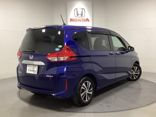 フリードハイブリッド ハイブリッド・EX ナビ Rカメラ フルセグ ETC シートヒーター 純正アルミホイルLEDヘットライト ホンダセンシング ワンオーナー シ-トヒ-タ- リヤカメラ LEDライト フルオートエアコン ABS DVD再生可(3枚目)