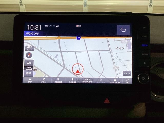 N-BOX ベースグレード ワンオーナー 中古スタッドレスタイヤ、純正メモリーナビ、ドライブレコーダー前後装着+ETC付 当社デモカー エアバック 横滑り防止 Dレコ 4WD車 Rカメ 前後ソナー LEDライト スマ-トキ-(9枚目)