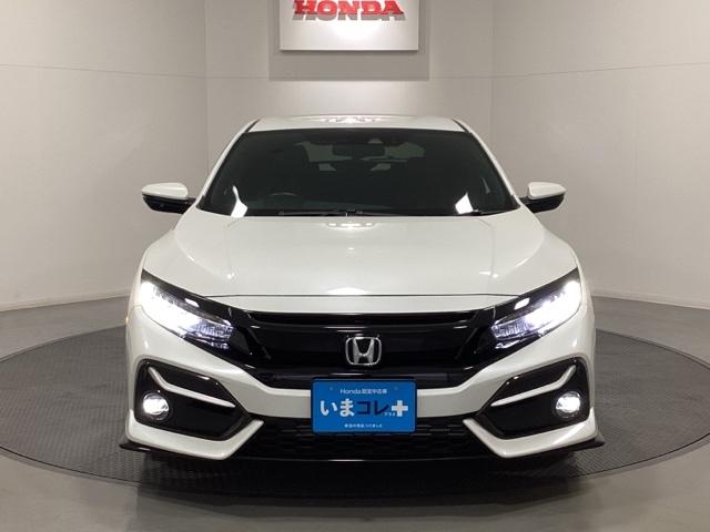 シビック ハッチバック いまコレ+新品・フロアカーペットマット付 ドライブレコーダー ETC 光触媒抗菌消臭施工済 追突軽減ブレーキ 盗難防止装置 Bモニター 横滑防止 Aライト シートヒーター付き LEDライト AAC(4枚目)