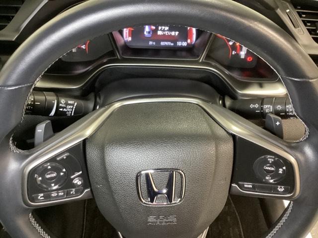 シビック ハッチバック いまコレ+新品・フロアカーペットマット付 ドライブレコーダー ETC 光触媒抗菌消臭施工済 追突軽減ブレーキ 盗難防止装置 Bモニター 横滑防止 Aライト シートヒーター付き LEDライト AAC(14枚目)