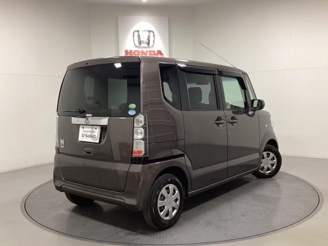 Ｎ－ＢＯＸ Ｇ・Ｌパッケージ　光触媒抗菌消臭施工済　Ｉ－ＳＴＯＰ　ベンチ席　全席ＰＷ　イモビライザー　ＡＡＣ　横滑り防止　スマートキー　ＡＢＳ　ＥＴＣ　ＵＳＢ接続　キーレスＥ　パワーステアリング　片側電動両側スライドドア（3枚目）