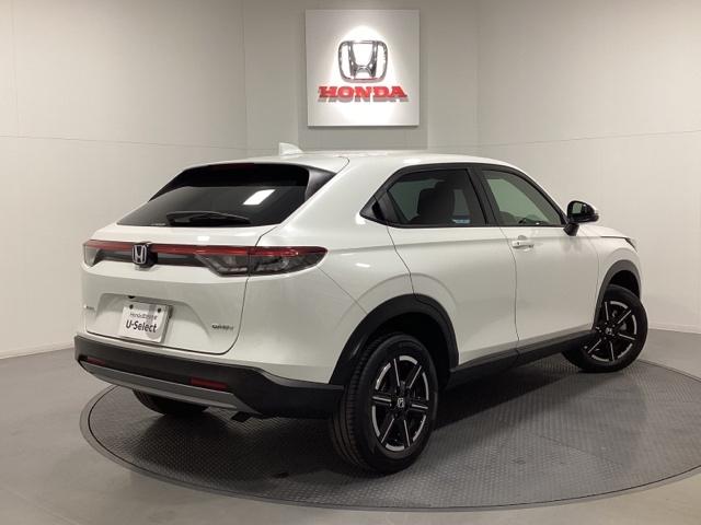 ヴェゼル e:HEVX 光触媒抗菌消臭施工済 前後障害物センサー AAC 1オーナ イモビライザー スマ-トキ- 誤発進抑制 PW リアカメラ クルコン ESC ETC装備 キーフリー LEDヘッドランプ ナビTV ABS(3枚目)