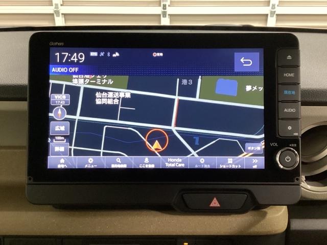 Ｎ－ＢＯＸ ファッションスタイル　ワンオーナー　中古スタッドレスタイヤ、純正メモリーナビ、ドライブレコーダー前後装着＋ＥＴＣ付　フルセグＴＶ　コネクト対応ナビ　ＤＶＤ再生　ソナー　盗難防止装置　スマートキ　ＵＳＢポート　ＬＥＤランプ（9枚目）