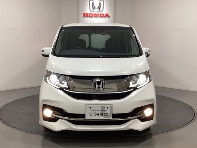 ステップワゴンスパーダ スパーダ・クールスピリット　光触媒抗菌消臭施工済　両電動スライドドア　シートＨ　追突軽減ブレーキ　スマキー　Ｂカメ　Ｗエアコン　フルセグテレビ　盗難防止システム　サイドエアバック　ナビＴＶ　アクティブクルーズコントロール　ＤＶＤ（2枚目）