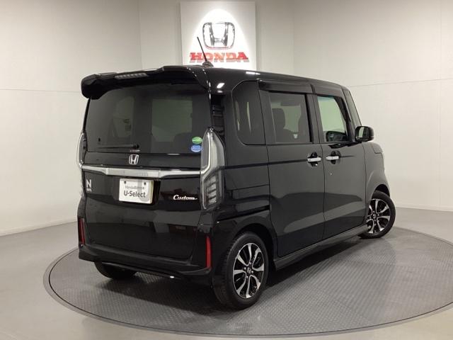 Ｎ－ＢＯＸカスタム Ｇ・Ｌホンダセンシング　純正メモリーナビ　Ｂｌｕｅｔｏｏｔｈオーディオ機能　バックカメラ　ホンダセンシング　両側電動スライドドア　ＬＥＤヘッドライト　ドライブレコーダー前後　シートヒーター装備　光触媒抗菌消臭施工済　キーレス（3枚目）