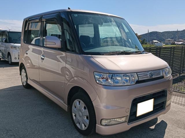 タント カスタムL 車検令和9年2月12日 関東仕入れ ナビ ミュージックサーバー CD/DVD再生 禁煙車 キーレス エアコン パワステ 修復歴なし(3枚目)