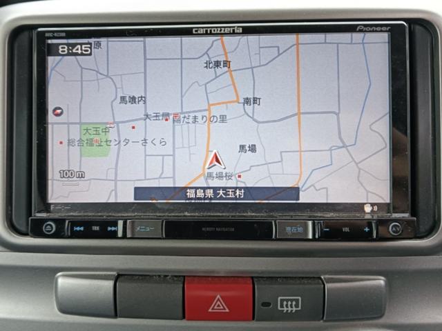 カロッツェリアナビがつのいています。