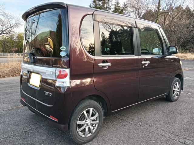 タント カスタムＬ　車検令和９年３月２５日　関東仕入れ　ナビ　走行中テレビ視聴可　禁煙車　スライドドア　１３インチアルミ　キーレスエントリー　電動格納ミラー　スペアキー　ウォーターポンプ交換済み　ラジエーター交換済み（7枚目）