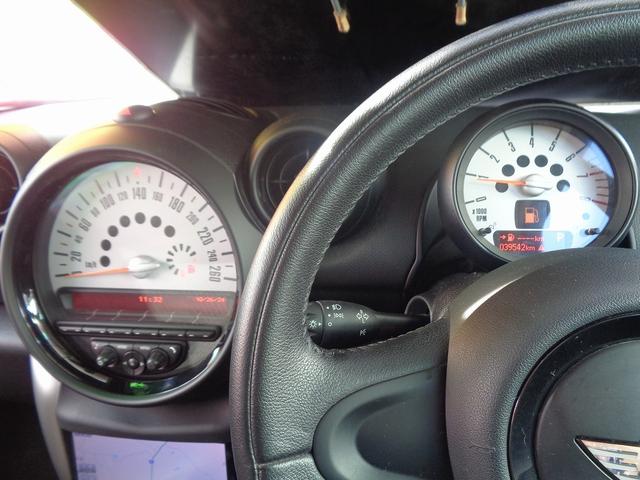 ＭＩＮＩ ワン　クロスオーバー　車検整備付　ＨＤＤナビ地デジＴＶ　ＣＤ　ＤＶＤ　ブル－トゥ－ス　スマ－トキ－プッシュスタート　横滑り防止　ＥＴＣ　バックフォグ　純正アルミ　電格ドアミラ－　正規ディーラー車　ワンオーナー（40枚目）