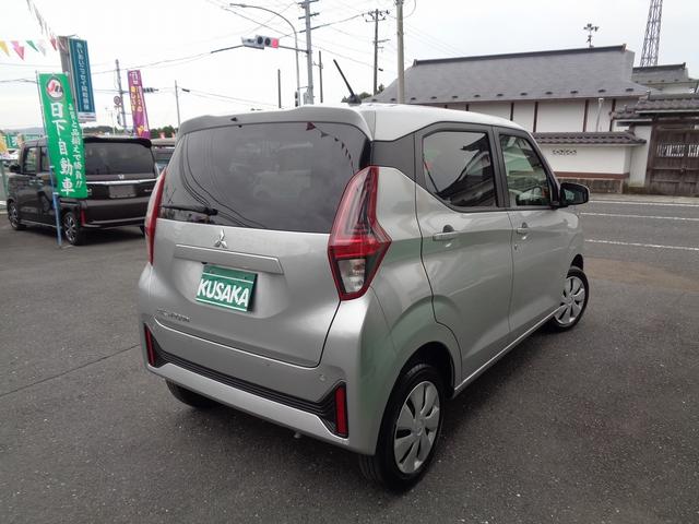 ｅＫワゴン Ｍ　車検整備付　衝突軽減ブレーキ　前後誤発進抑制　ＣＤ　バックカメラキ－レス　シートヒ－タ－　オ－トライト　コ－ナ－センサ－　アイドリングストップ　横滑り防止　Ｗ＆サイド＆カーテンエアバック（2枚目）