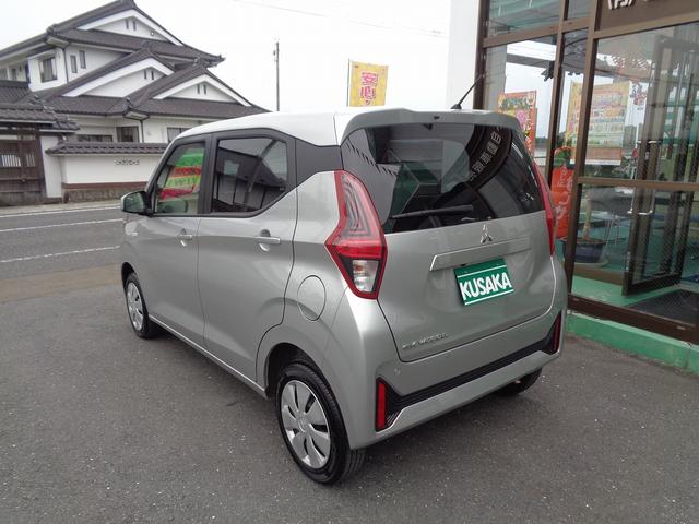 ｅＫワゴン Ｍ　車検整備付　衝突軽減ブレーキ　前後誤発進抑制　ＣＤ　バックカメラキ－レス　シートヒ－タ－　オ－トライト　コ－ナ－センサ－　アイドリングストップ　横滑り防止　Ｗ＆サイド＆カーテンエアバック（5枚目）