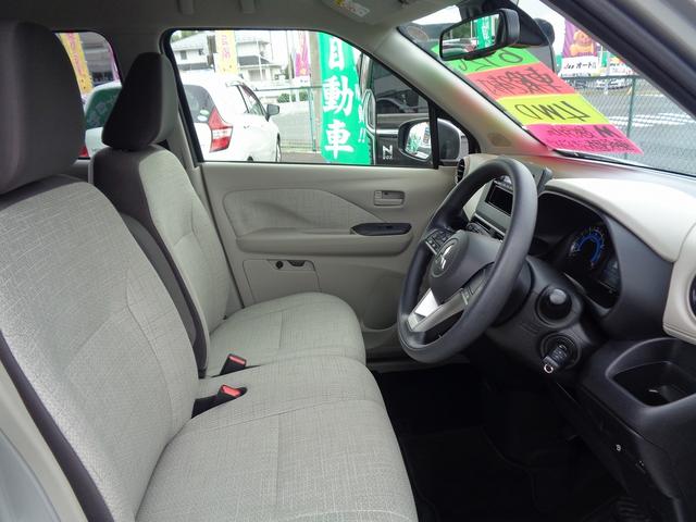 ｅＫワゴン Ｍ　車検整備付　衝突軽減ブレーキ　前後誤発進抑制　ＣＤ　バックカメラキ－レス　シートヒ－タ－　オ－トライト　コ－ナ－センサ－　アイドリングストップ　横滑り防止　Ｗ＆サイド＆カーテンエアバック（11枚目）
