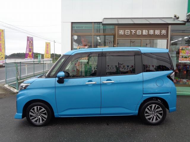 ルーミー カスタムG 車検整備付 両側電動ドア 衝突軽減ブレーキ 前後誤発進抑制 純正メモリ-ナビTV バックカメラ スマ-トキ-Pスタ-ト 横滑防止 クル-ズコントロ-ル フルオ-トAC コ-ナ-センサ- 電動パ-キング(4枚目)