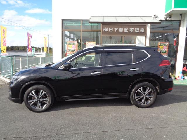 エクストレイル ２０Ｘ　車検整備付　切替４ＷＤ　衝突軽減ブレーキ　前後誤発進抑制　純正９インチメモリ－ナビ地デジＴＶ　アラウンドビューモニター　スマ－トキ－Ｐスタ－ト　クルーズコントロール　パワ－バックドア　電動パーキング（4枚目）